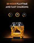Sirius Plus ANC, TWS, Bluetooth Kulakiçi Kulaklık, Kablosuz (Sarı)-8