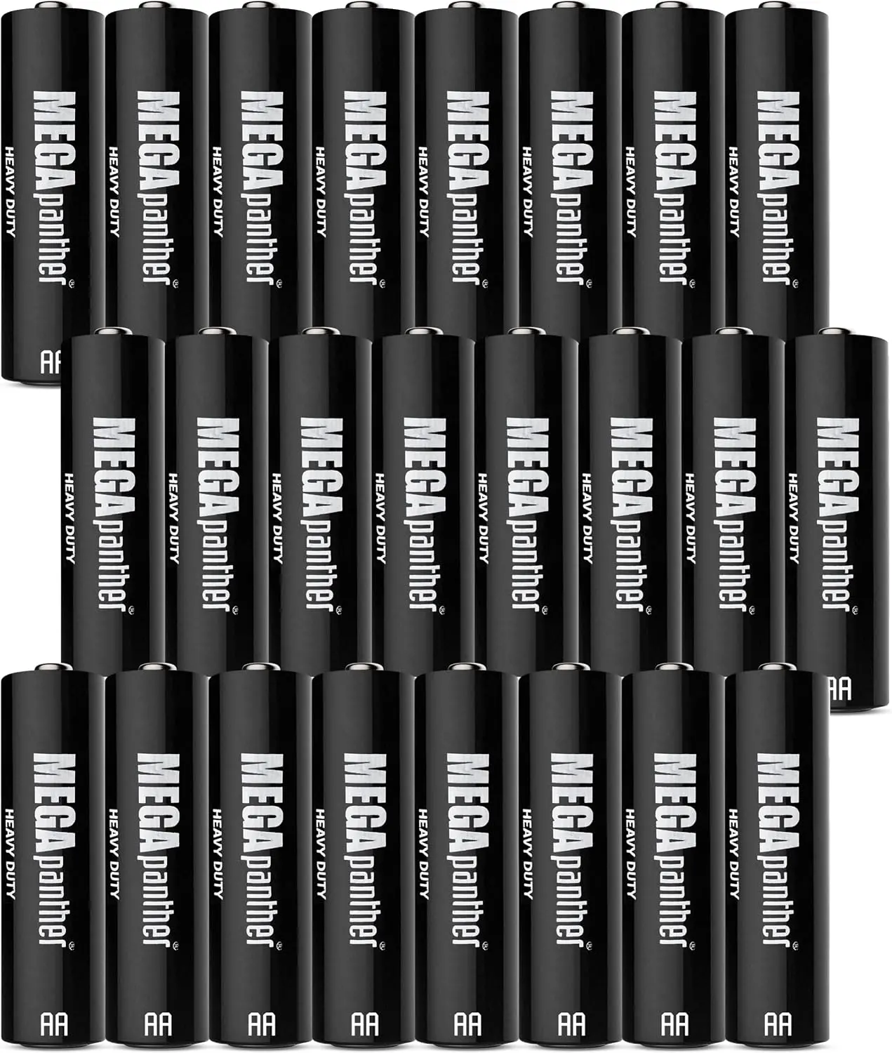 24lü AA R6 Kalın Kalem Pil Saat Pili Zn-C 1.5V