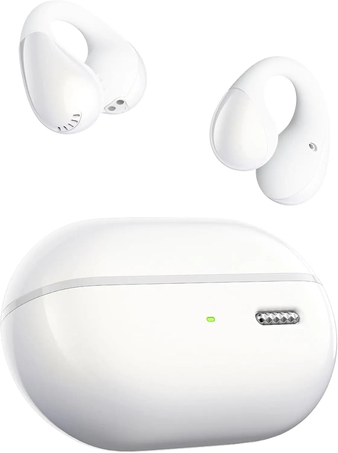 PearlClip Pro Hi-Res LDAC ENC OWS Kablosuz Bluetooth 6.0 Kulaklık Beyaz