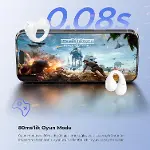 PearlClip Pro Hi-Res LDAC ENC OWS Kablosuz Bluetooth 6.0 Kulaklık Beyaz-6