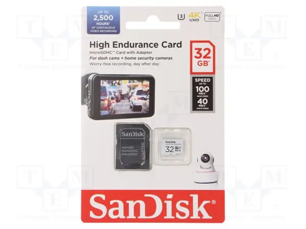 64GB MICRO SD ANDROID SDSQQNR-064G-GN6IA for Dashcams & home monitoring
