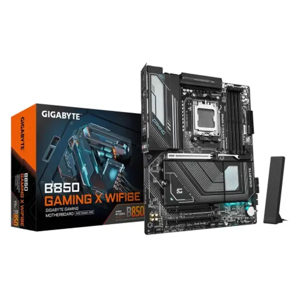 B850 GAMING X WIFI6E, 4xDDR5, 3xM.2, DP, HDMI, Type-C, Wi-Fi6E, Bluetooth 5.3, AM5 Soket GAMING Anakart