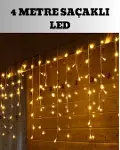4 Metre Şelale Led Işık Perdesi Dekoratif-1