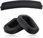 Logitech G633 G933 G935 G635 G933S G633S Uyumlu Kulaklık Pedi ve Süngeri - Siyah Kumaş Sünger ve Kaf-7