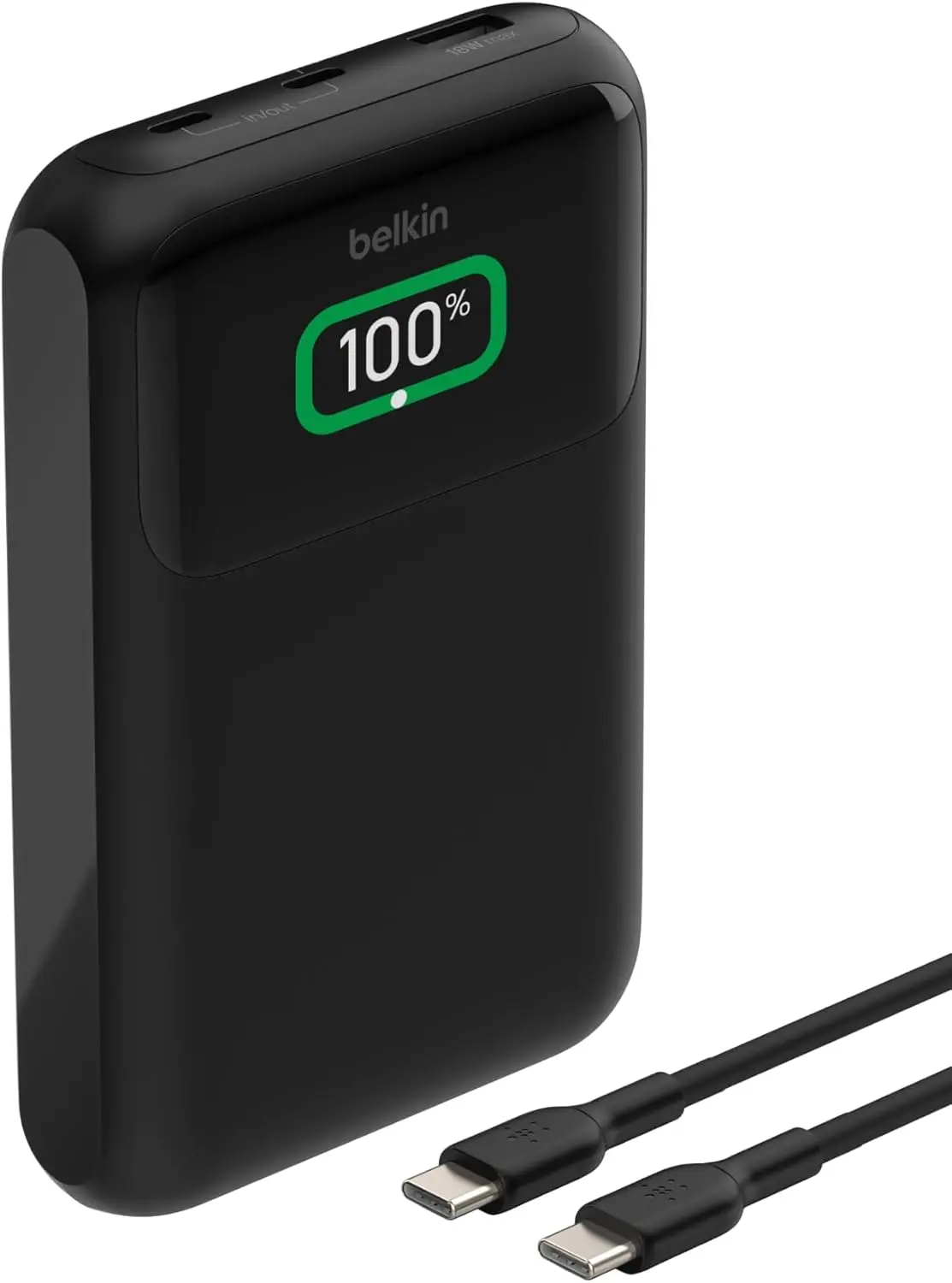 BoostCharge 3 Portlu Dizüstü Powerbank, USB-C ve USB-A Portları, Hızlı Şarj USB-C Güç Dağıtımı, MacB