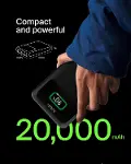 BoostCharge 3 Portlu Dizüstü Powerbank, USB-C ve USB-A Portları, Hızlı Şarj USB-C Güç Dağıtımı, MacB-3