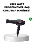 Profesyonel Saç Kurutma Makinesi – AC Motor, Soğuk Üfleme, 2 Hız Kademesi-1