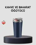Paslanmaz Çelik Otomatik Öğütücü Kolay Temizlenebilir Yedek Bıçaklı-1