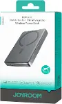JR-PBM08 Pro 20W manyetik kablosuz güç bankası 10000mAh (Titanyum)-6