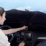 Hyundai i20, Seat Arona, Toyota Aygo, Nissan Micra, Peugeot 2008 Uyumlu Oto Şemsiye-5
