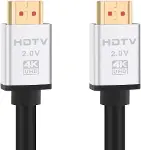 Hdmi Kablo 4K HDTV 2160P 18Gbps Premium Altın Kaplama Uç Yüksek Hızlı Aktarım Plasma Lcd Pc Ses Ekip-3