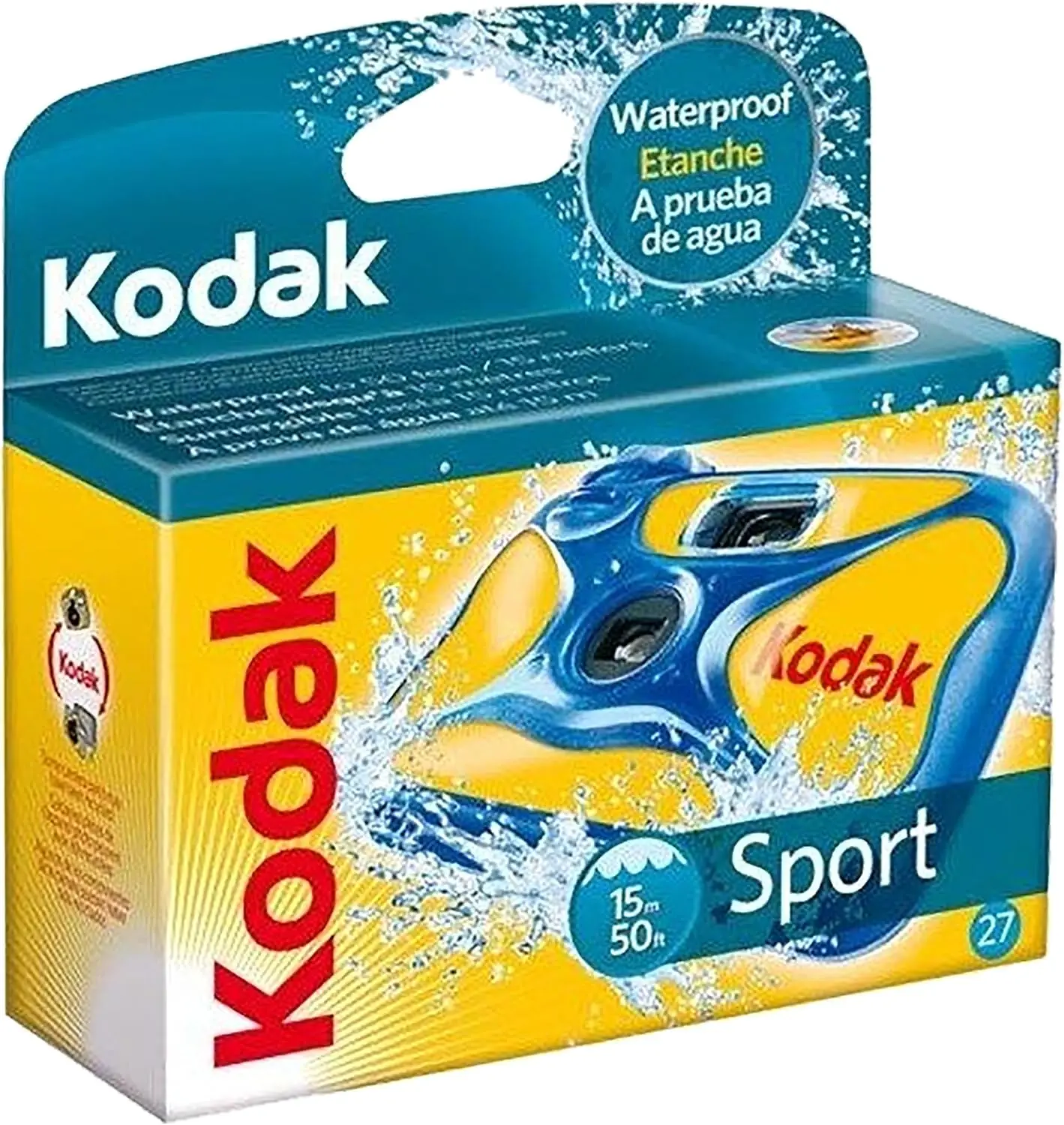 Kodak Sport su geçirmez Einwegkamera ISO 800 (27 resimler)