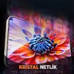 [2'li Paket] Samsung Galaxy A37 için Ekran Koruyucu 9H Sertlikte Anti-Static Temperli Cam Netlik ve-5