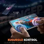 [2'li Paket] Samsung Galaxy A37 için Ekran Koruyucu 9H Sertlikte Anti-Static Temperli Cam Netlik ve-7