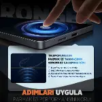 [2'li Paket] Samsung Galaxy A37 için Ekran Koruyucu 9H Sertlikte Anti-Static Temperli Cam Netlik ve-8