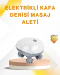 Şarjlı Kafa Masaj Aleti 3 Hız Ayarlı Derin Masaj-1