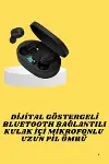 Bluetooth Kulaklık Dijital Göstergeli Yüksek Ses Kaliteli Uzun Pil Ömrü-2