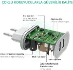 67W TURBO Saniye Göstergeli Type-C Şarj Seti-3