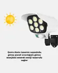 Solar Bahçe Aydınlatması Su Geçirmez IP66 PIR Sensörlü Uzun Çalışma Süreli-2