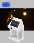 Güneş Enerjili Hareket Sensörlü Duvar Lambası-3