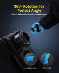 Superauto Araç İçi Şarjı, 15W Hızlı Şarj Aleti, Siyah-8
