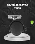 Kilitli 4 cm Evrensel Tekerlek Ayak Tek Adet-1