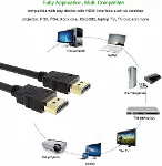 HDMI 1.4b TV LCD Monitör Laptop Erkek Bağlantı Kablosu 1.5 M 4294-2