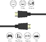 HDMI 1.4b TV LCD Monitör Laptop Erkek Bağlantı Kablosu 1.5 M 4294-3