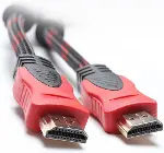 1.5 Metre HDMI Kablo Örgü Sargılı Dayanıklı Full HD Televizyon/Monitör/TV Hdmi Kablosu/Uydu Alıcısı-1