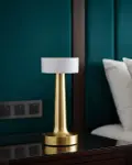 Şarjlı Dokunmatik LED Masa Lambası 3 Renk Dimmer Özellikli-1