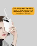 22.5W PD Destekli Taşınabilir Şarj Cihazı Çoklu Çıkışlı Model Powerbank-4