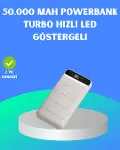 22.5W PD Destekli Taşınabilir Şarj Cihazı Çoklu Çıkışlı Model Powerbank-1