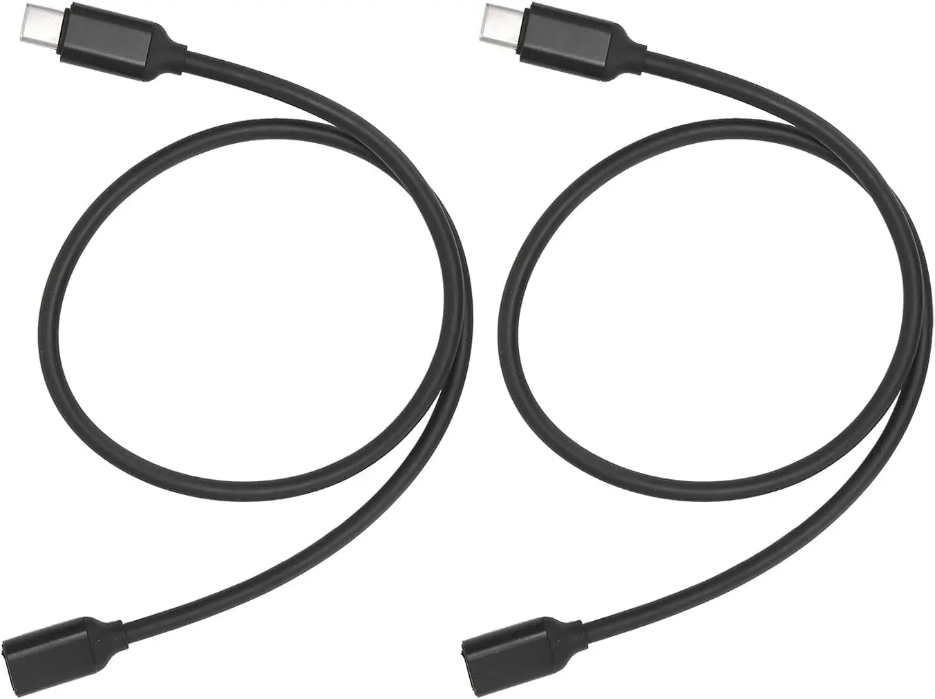 Type-C Uzatma Kablo 50 cm USB C Erkek - Dişi Uzatma Kablosu PD Güç Konektörü Uzatma Kablosu Tip C Uz