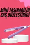Saç Düzleştirici Pürüzsüz Parlaklık Seyahat Tipi Taşınabilir Seramik Kaplama-2