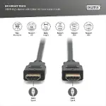 5m Yüksek Hızlı HDMI with Ethernet Bağlantı Kablosu AK-330107-050-S-2