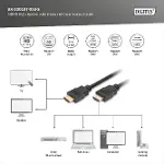 5m Yüksek Hızlı HDMI with Ethernet Bağlantı Kablosu AK-330107-050-S-3