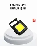Mini 800 Lümen LED El Feneri – USB Şarjlı, 3 Kademeli Işık, Şişe Açacaklı Taşınabilir Tasarım-1