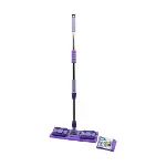 MANDALLI YÜZEY TEMİZLİK PALET MOP M.FİBER PASPAS - YEDEKLİ DUVAR SİLME MOP METAL UZAYAN SAP=70-107CM-1