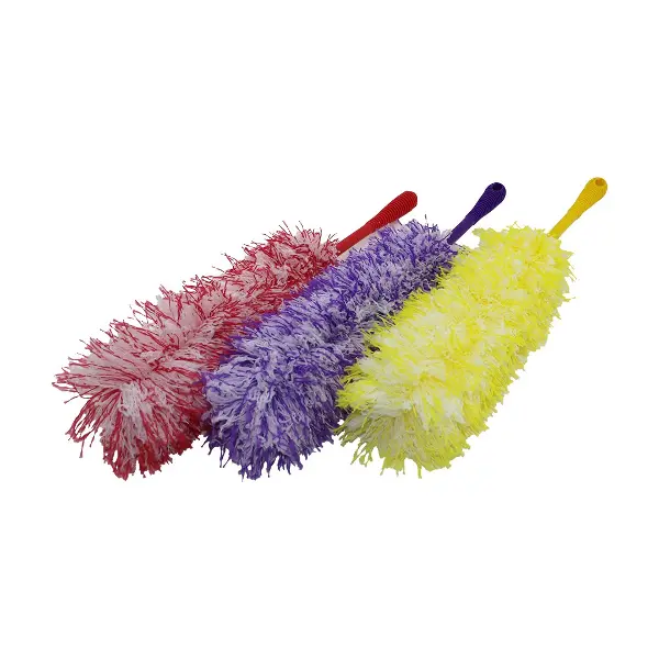 RENKLİ İP TOZ ALMA PÜSKÜLÜ PÜSKÜL=36 CM + RENKLİ PLASTİK SAP=19CM = 55CM BRKT-910248 (4745)