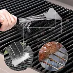 Mangal Izgara Temizleme Fırçası – Paslanmaz Çelik Telli, Uzun Saplı Grill Temizlik Aparatı Mangal Temizlik Fırçası (4745)-5