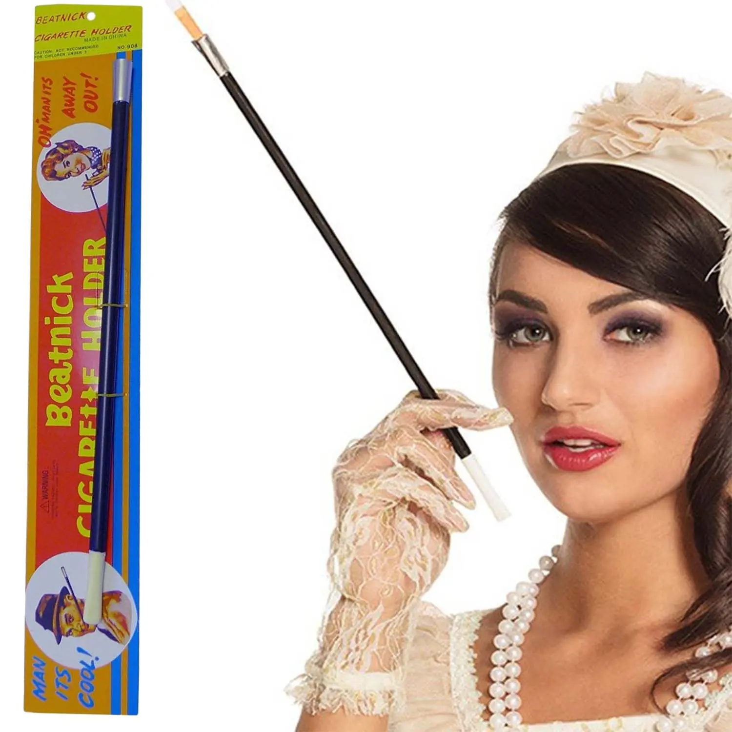Uzun Sigara Ağızlık 70li 80li 90lı Yıllar Retro Parti 30 cm (4745)