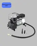 Metal Gövdeli Oto Lastik Hava Kompresörü 12V 140 PSI Hızlı Şişirme-3
