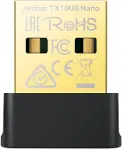 Archer TX10UB Nano | Wi-Fi 6 & Bluetooth 5.3 USB Adaptör | AX900 Mbps | Çift Bant | İkisi Bir Arada-1