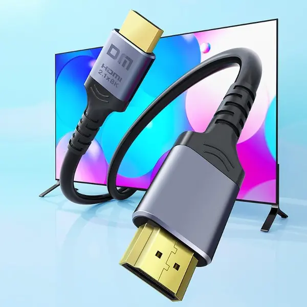 HI002S 8K/60Hz 4K/144Hz HDMI 2.1 HDR Görüntü ve Ses Aktarım Kablosu 2 Metre