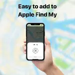 LifeTag Apple ile Uyumlu MFI Lisanslı Smart Tag Akıllı Takip Cihazı 4'lü Paket- Siyah-4
