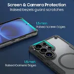 Samsung Galaxy S25 Ultra için Kılıf Fusion-Rugged Manyetik [MagSafe ile Uyumlu] S25 Ultra Kılıfı Kam-5