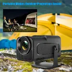 1080P Mini Projektör Desteği Android 11.0 HY320 LED Projektör WiFi ve Bluetooth'lu Açık Taşınabilir-4