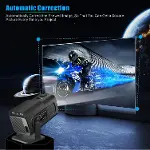 1080P Mini Projektör Desteği Android 11.0 HY320 LED Projektör WiFi ve Bluetooth'lu Açık Taşınabilir-5