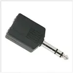 6.3 mm jack çoğaltıcı 6.3 mm erkek 2x 6.3 mm dişi jack gitar jack çoğaltıcı-2