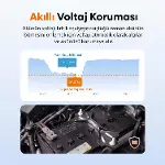 JK1 Araç Kameraları İçin Type-C Park Modu Bağlantı Kiti-5